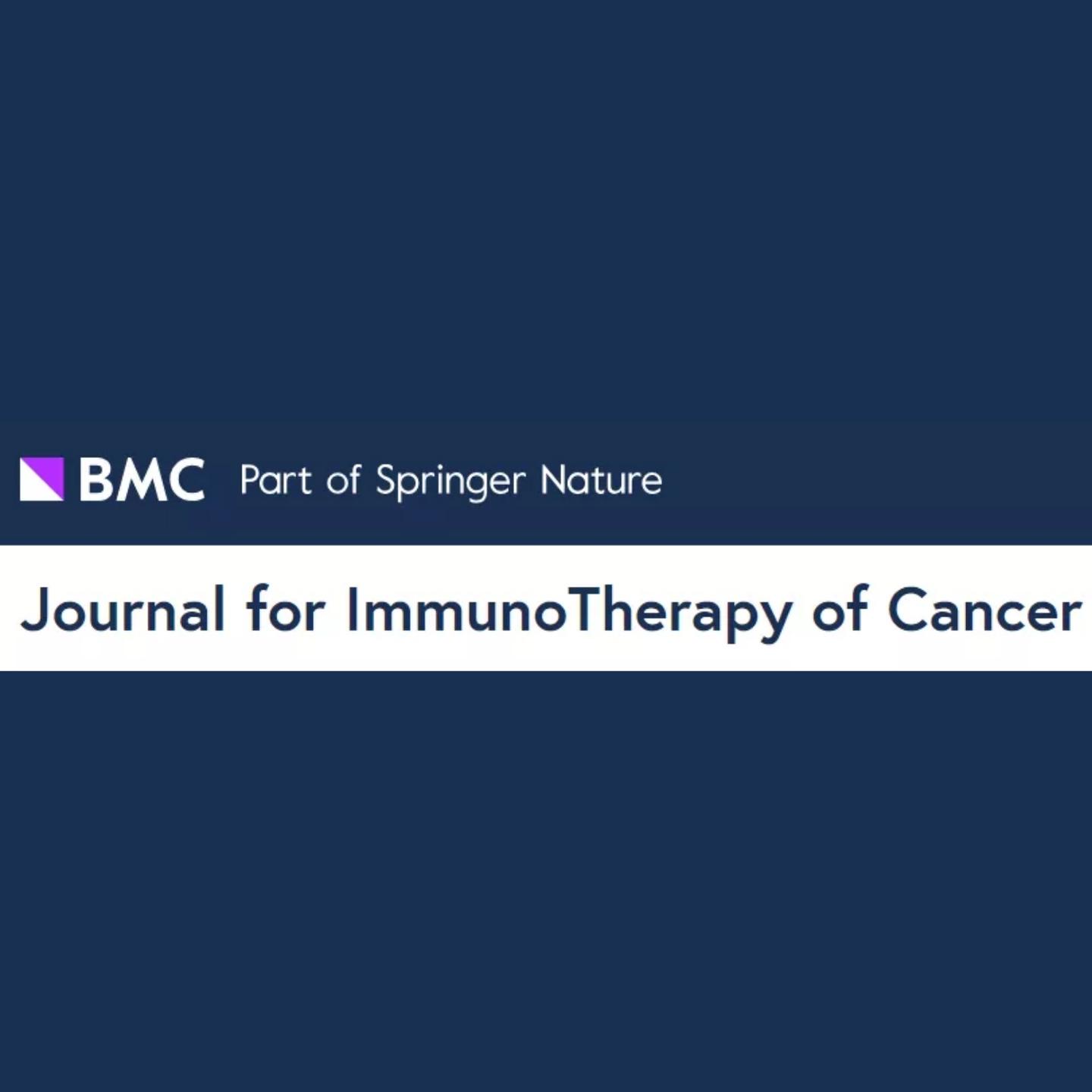 解刊 《Journal for ImmunoTherapy of Cancer》 知乎