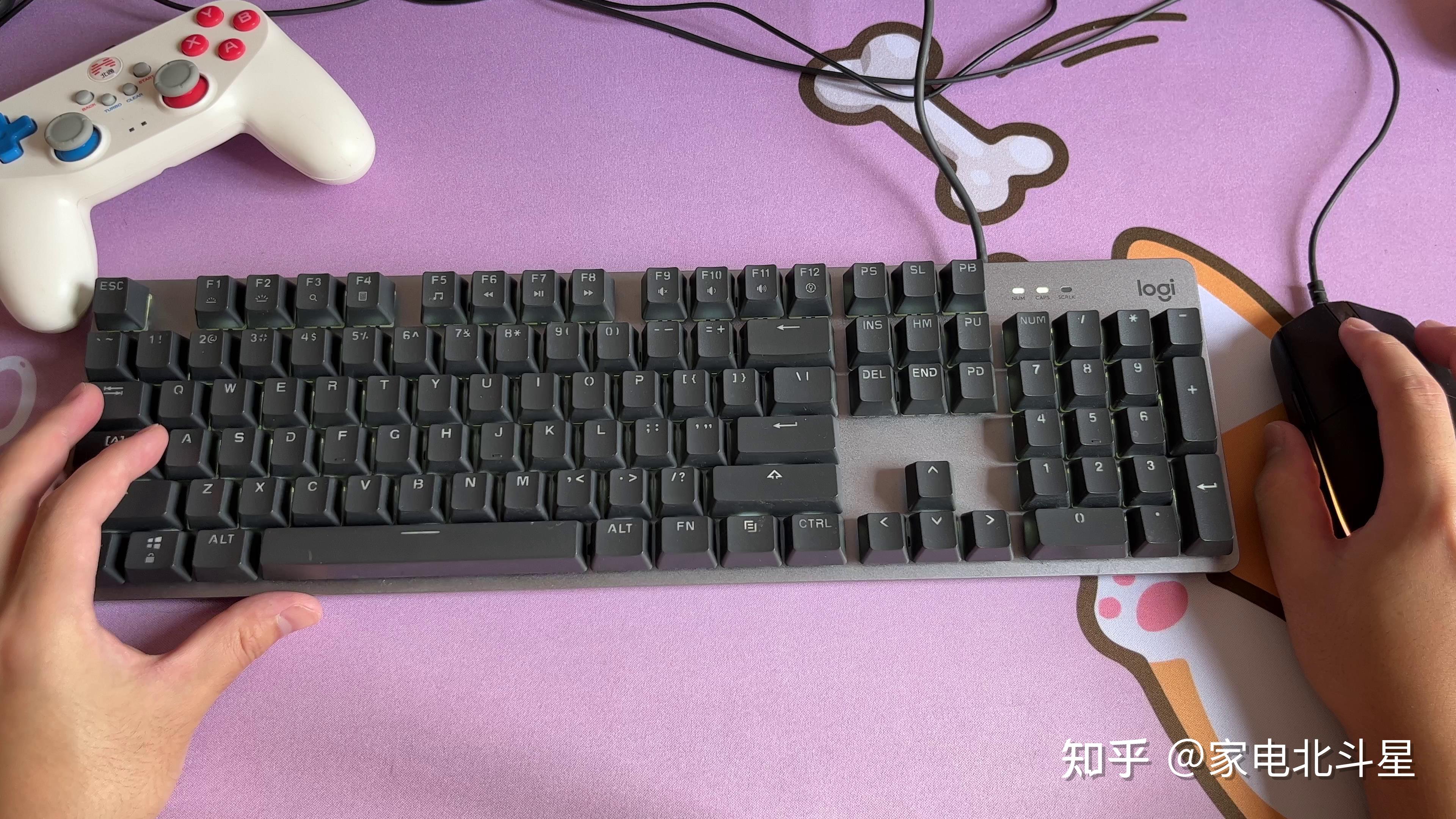 罗技k845测评|双十一最值得入手的机械键盘|文附4k高清图片与视频