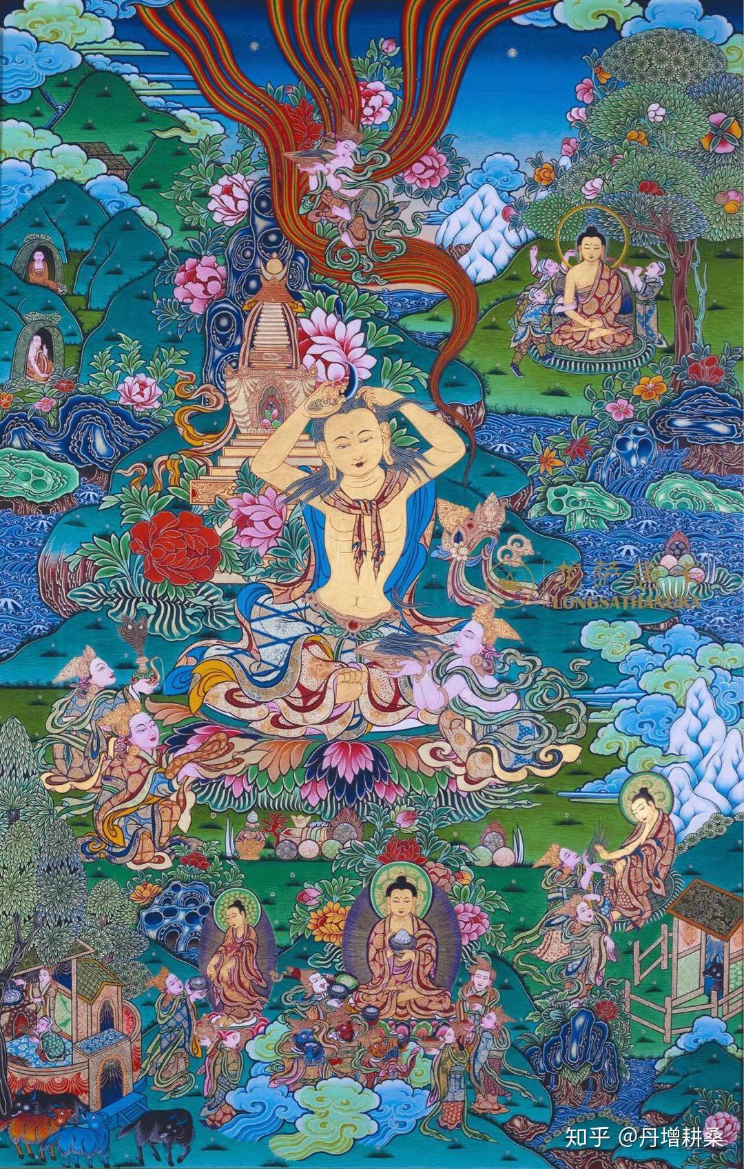 藏族绘画唐卡艺术的发展以及唐卡绘画的派别 - 知乎