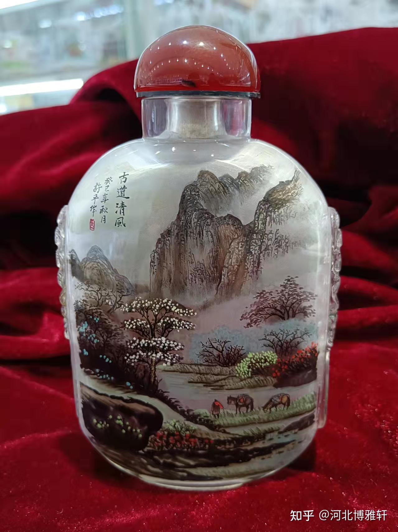 中国特色传统手工艺品内画鼻烟壶河北博雅轩