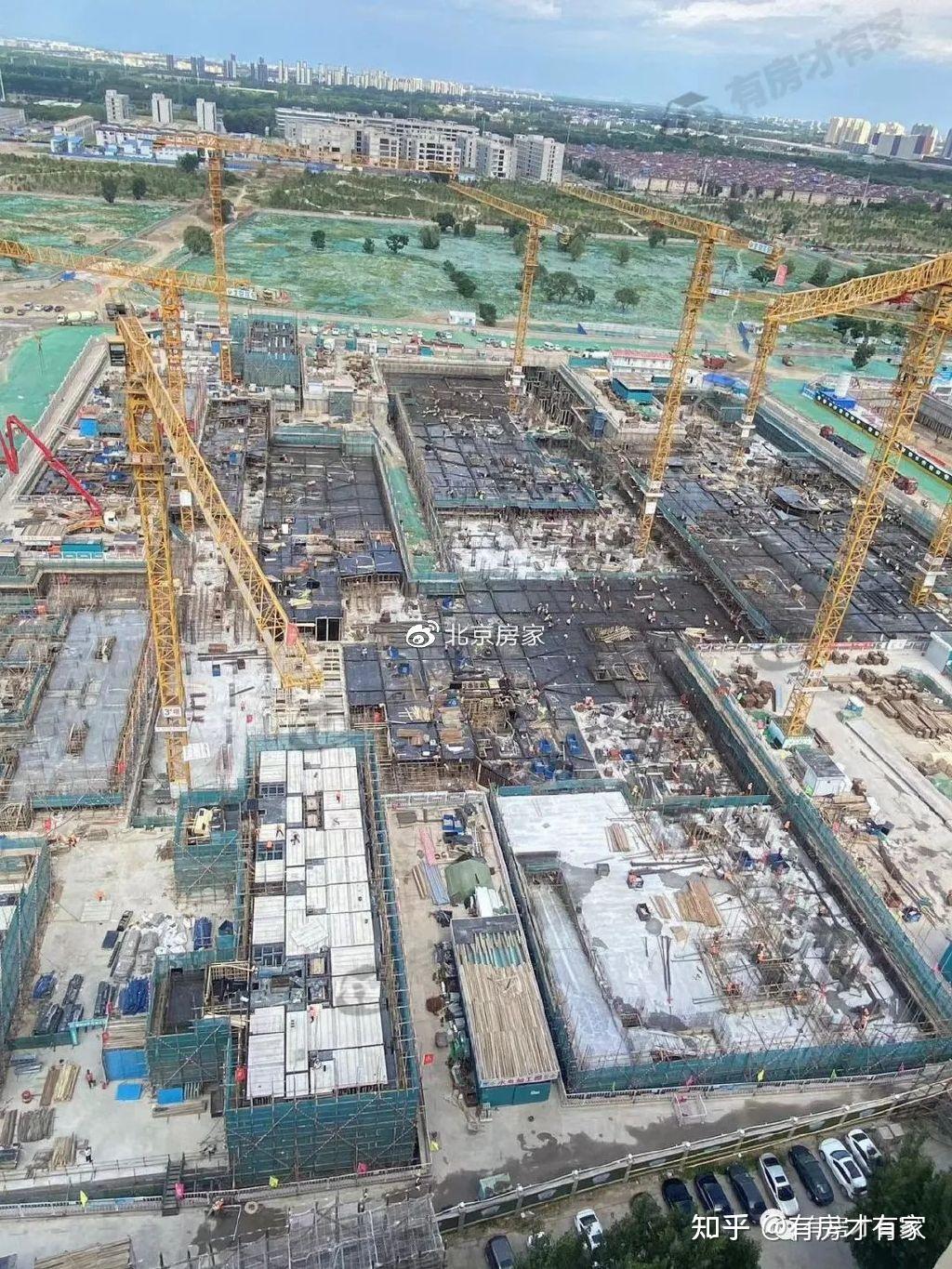 首开金茂望京樾-房家【八次】实地踩盘播报施工进度。 - 知乎