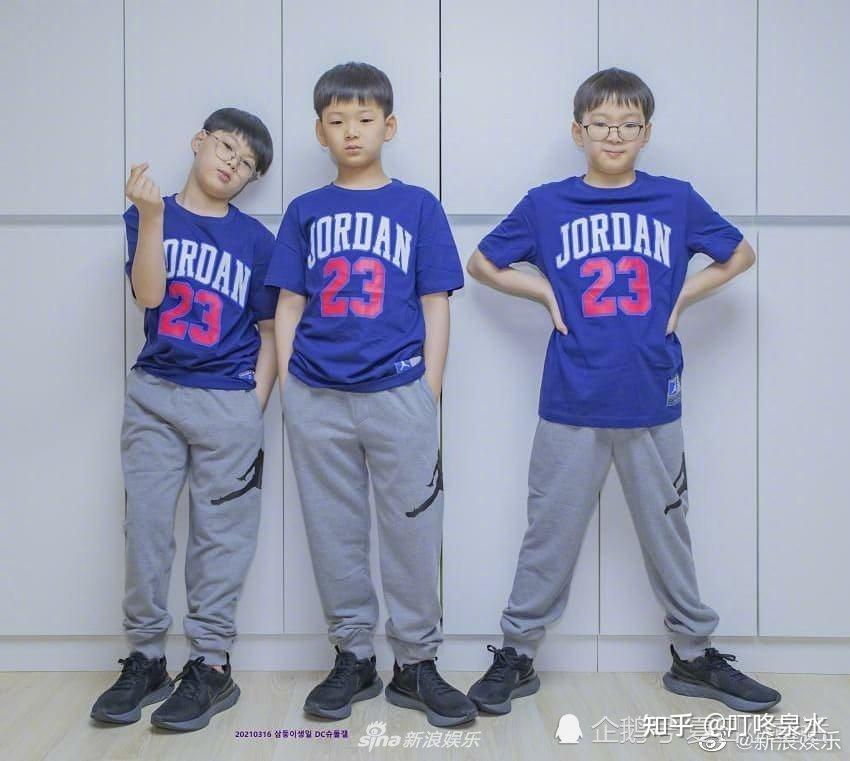 宋家三胞胎9岁生日合照这是咋情况