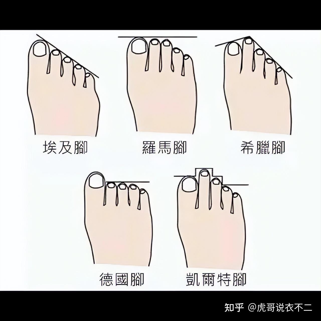 脚型 看相图片