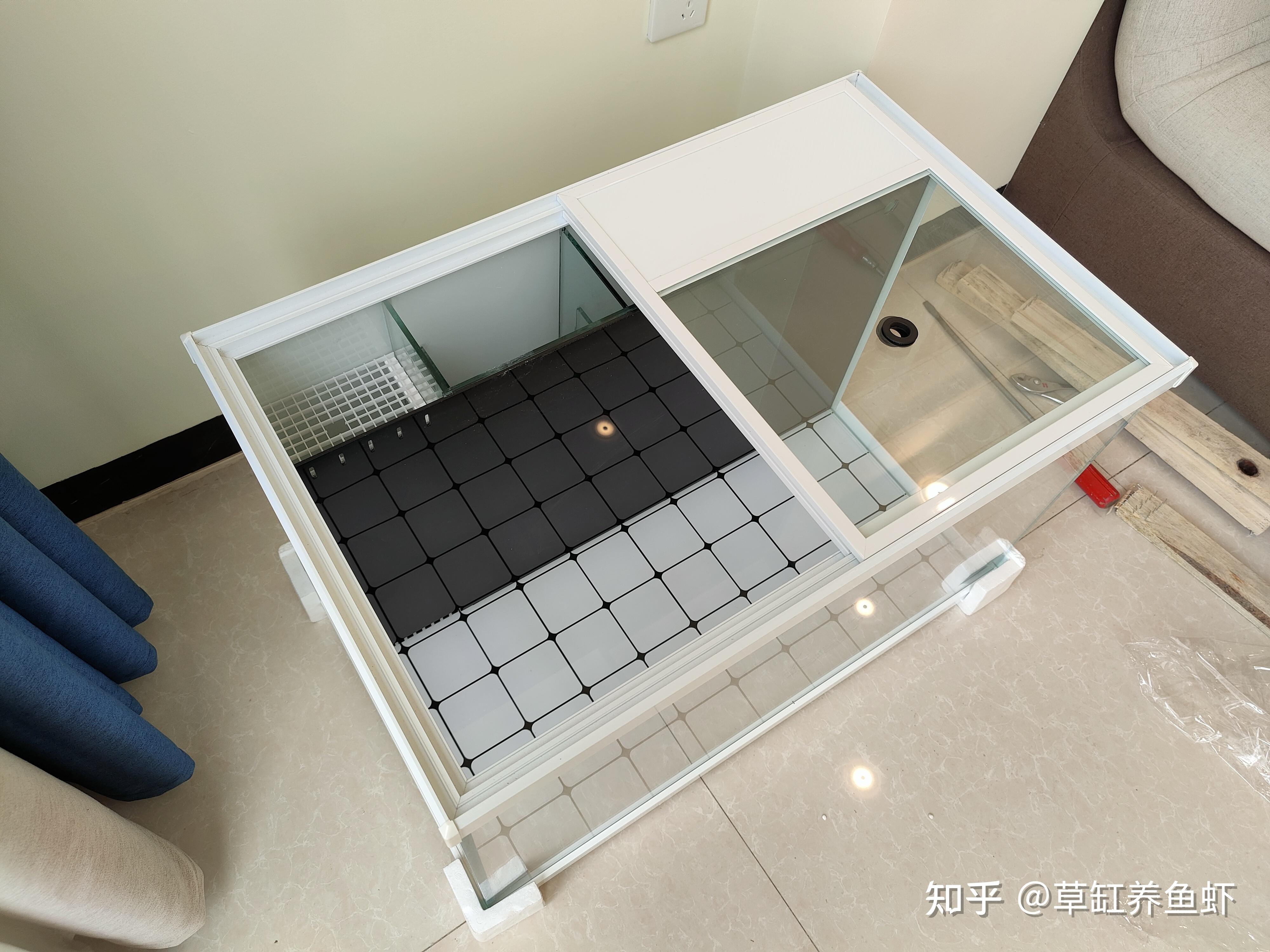 80cm的背过滤鱼缸,配上养鱼设备,用了2000多块,都说我买贵了