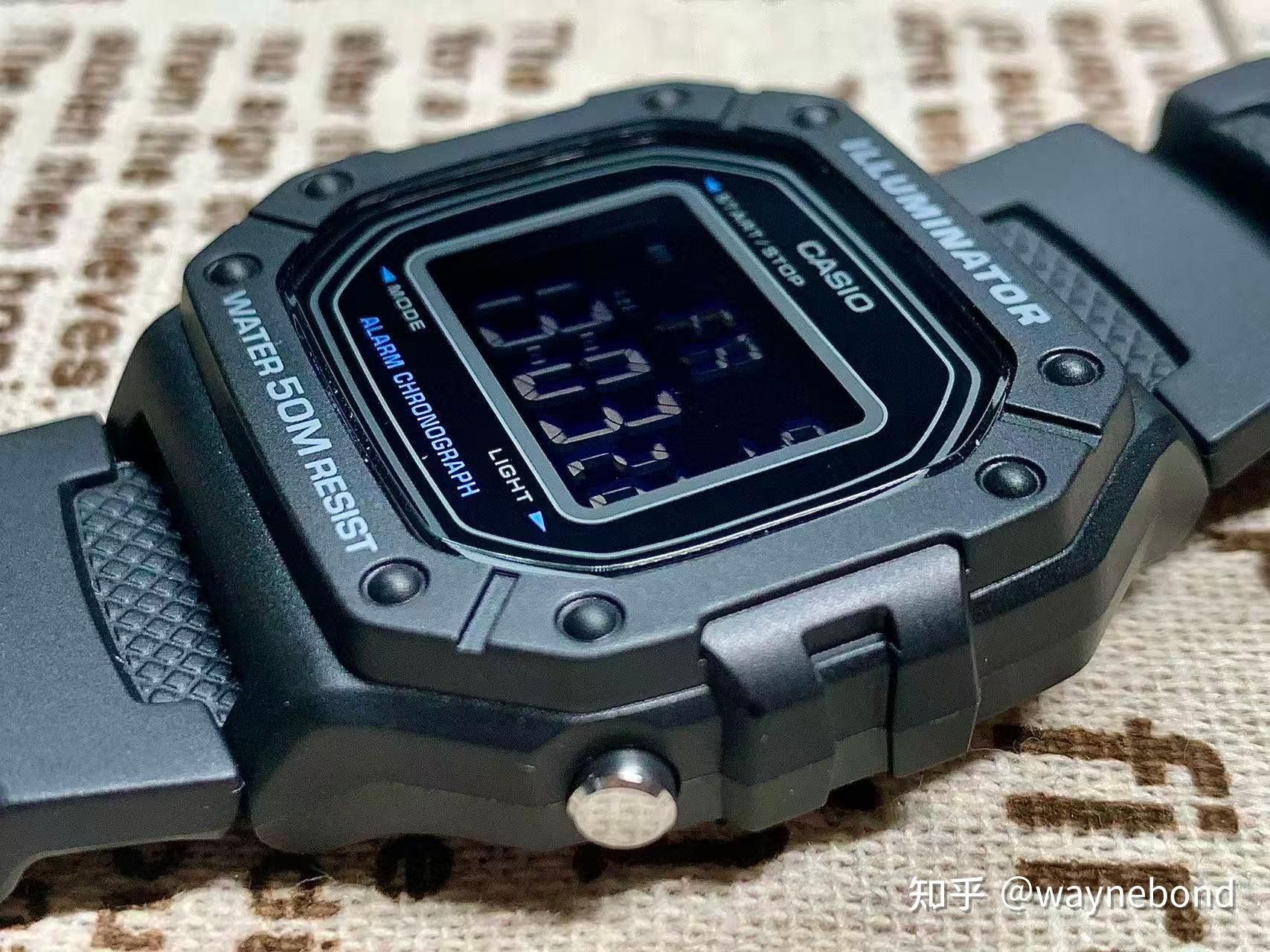 初中生手表怎么选?卡西欧w