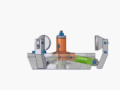 风扇摇头机构原理模型1.