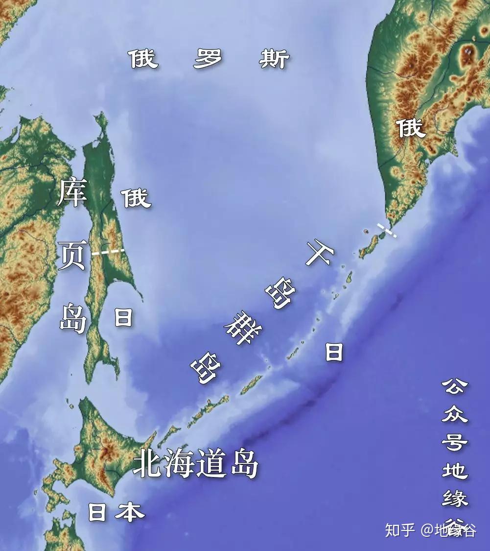 南千岛群岛地理位置图片