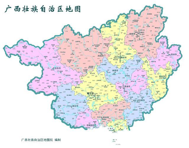 廣西地處中國地勢第二階梯中的雲貴高原東南邊緣,兩廣丘陵西部,地勢