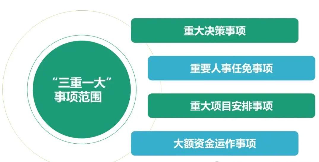制度落实方面存在的问题及对策建议"三重一大"制度指的是重大事项决策