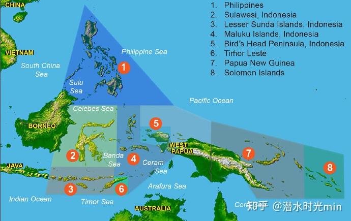 珊瑚海地图位置图片