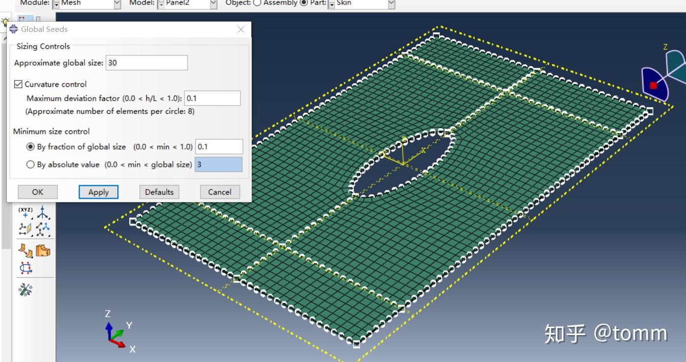 ABAQUS 多层双向复合板XFEM开裂模拟 - 知乎