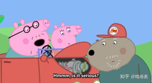 跟着动画学英语小猪佩奇s02e26granddaddogsgarage