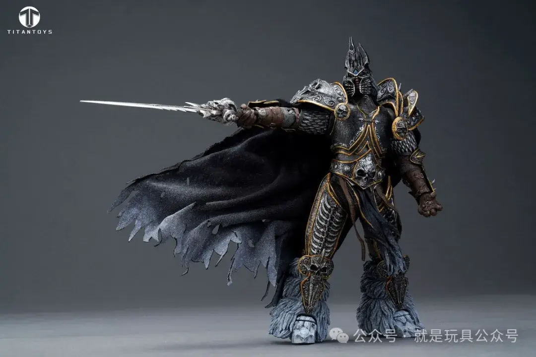 titan 1/12巫妖王:首款6寸可动阿尔萨斯来了!