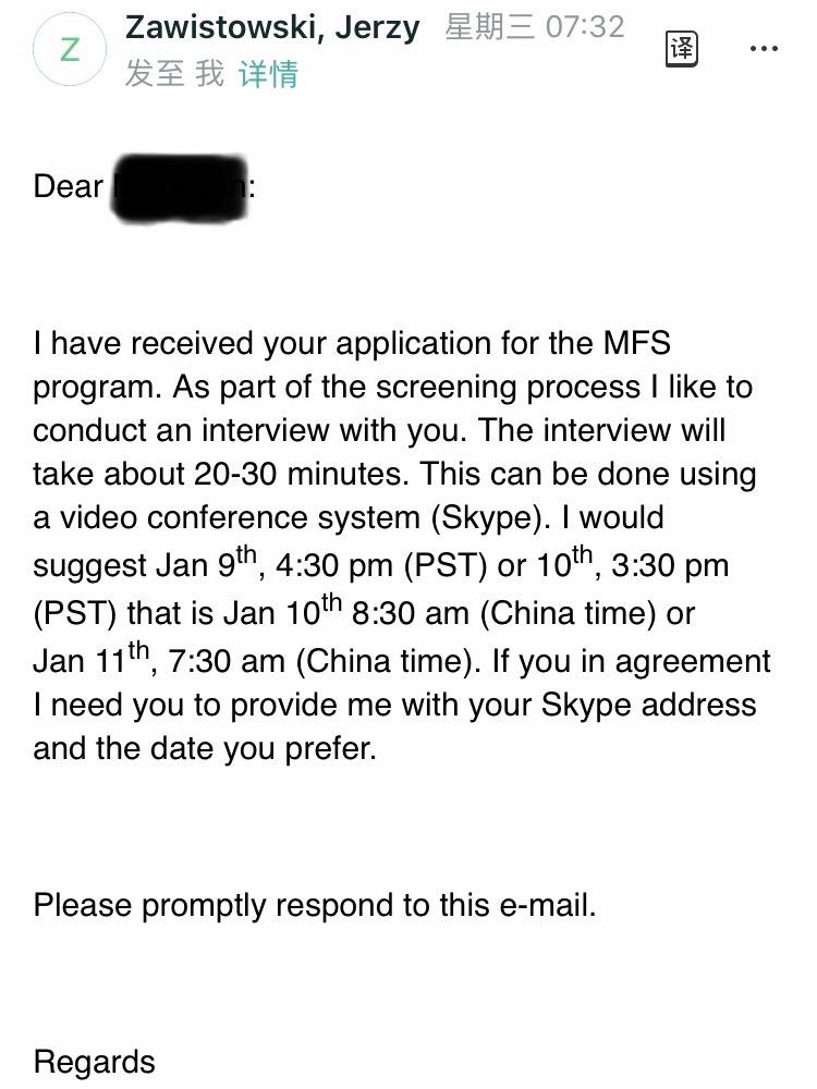 UBC MFS course-based 面试经验 - 知乎