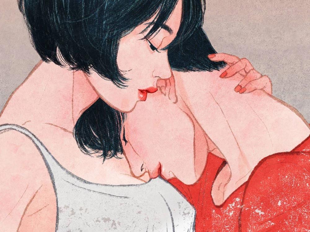 韩国插画师 zipcy 梁世恩的作品,她的绘画风格我很喜欢,暖暖的,甜甜