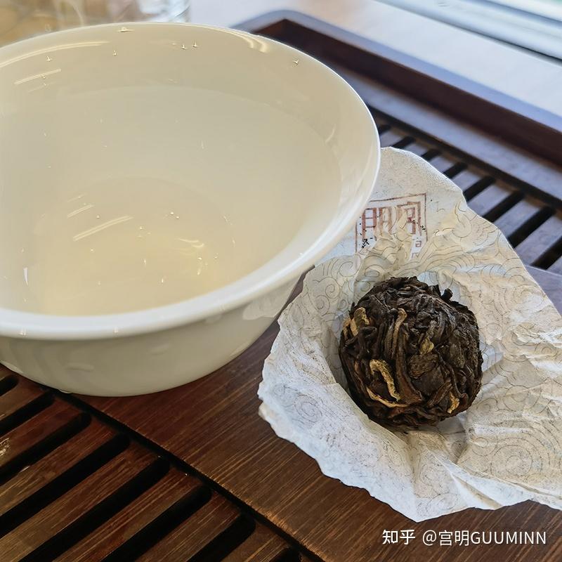 心急喝不了潤開的龍珠普洱茶