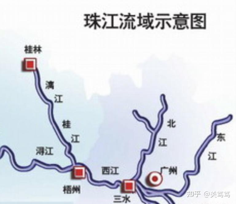 从“南盘江”到“西江”- 珠江水系介绍之一 - 知乎