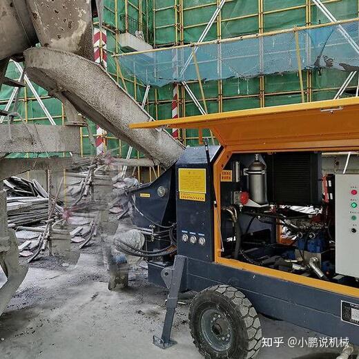 水泥输送泵车工作原理 - 知乎