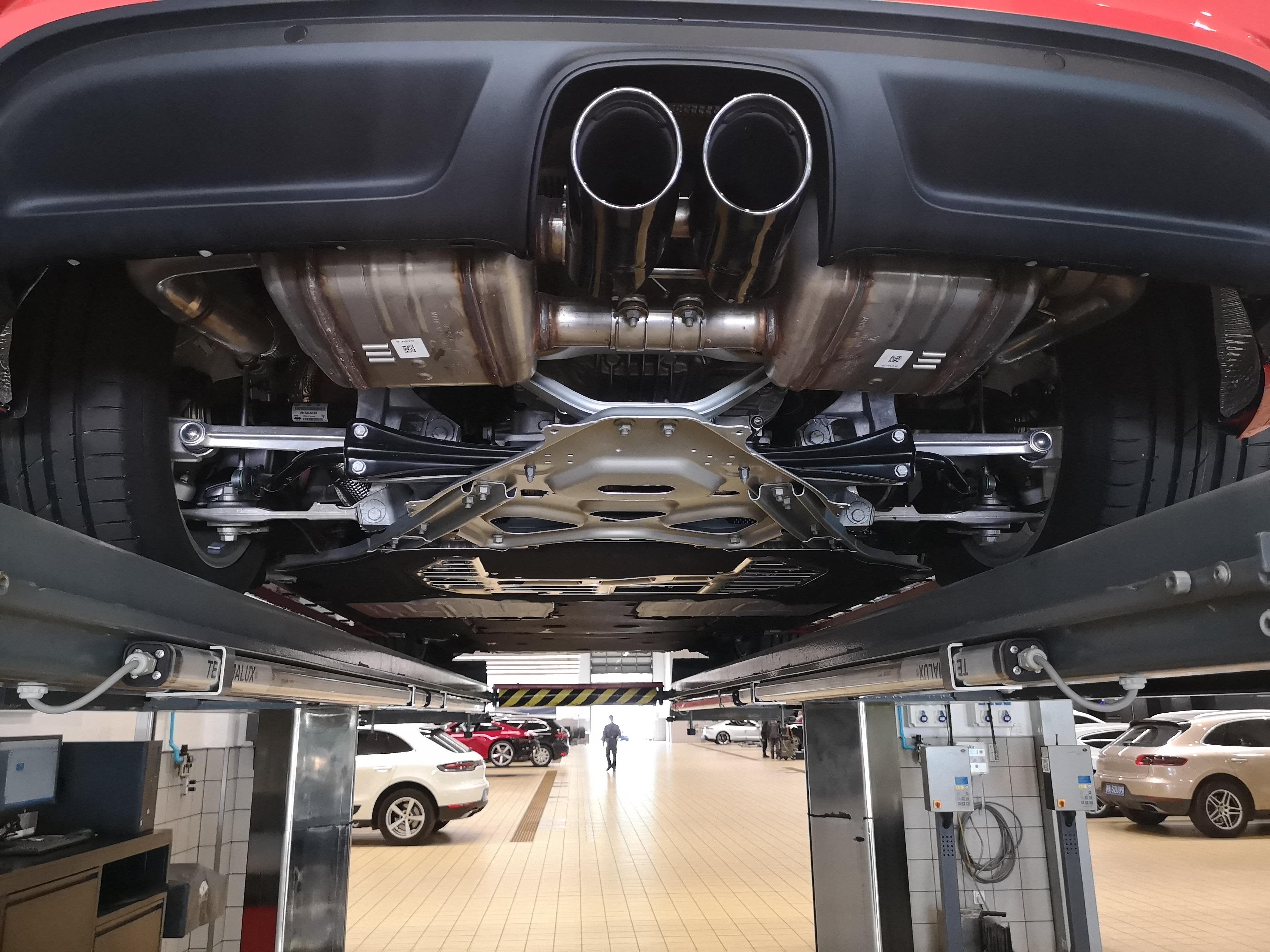 新车检测.检测一台保时捷卡曼_二手车检测|汽车检测|二手车评估师