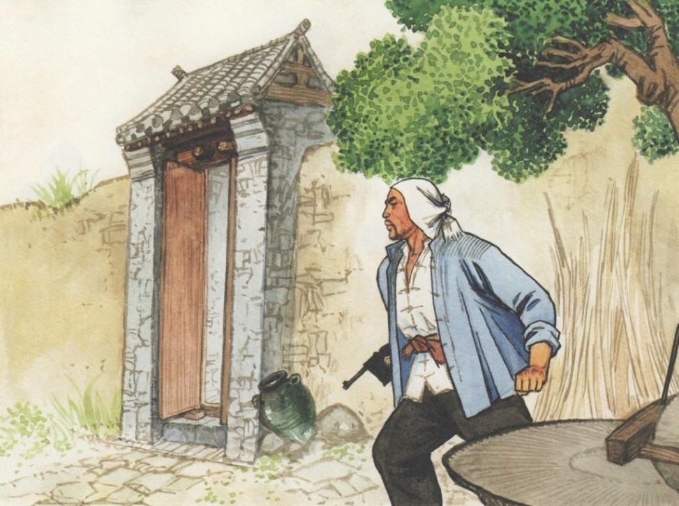 分享30幅彩色连环画《小英雄雨来》插画 - 知乎
