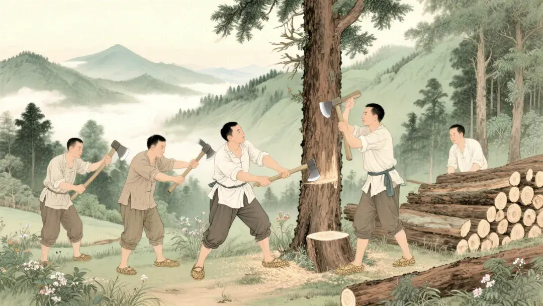木头在制作古建之前,都经历了什么? - 知乎
