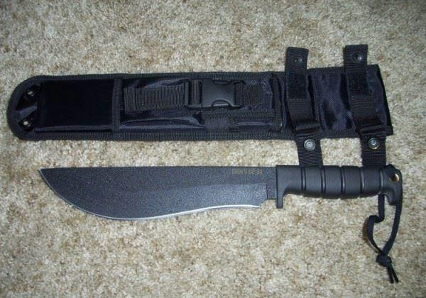 美国安大略spec plussp53 鲍威丛林开山刀猎刀砍刀匕首军刀正品野营