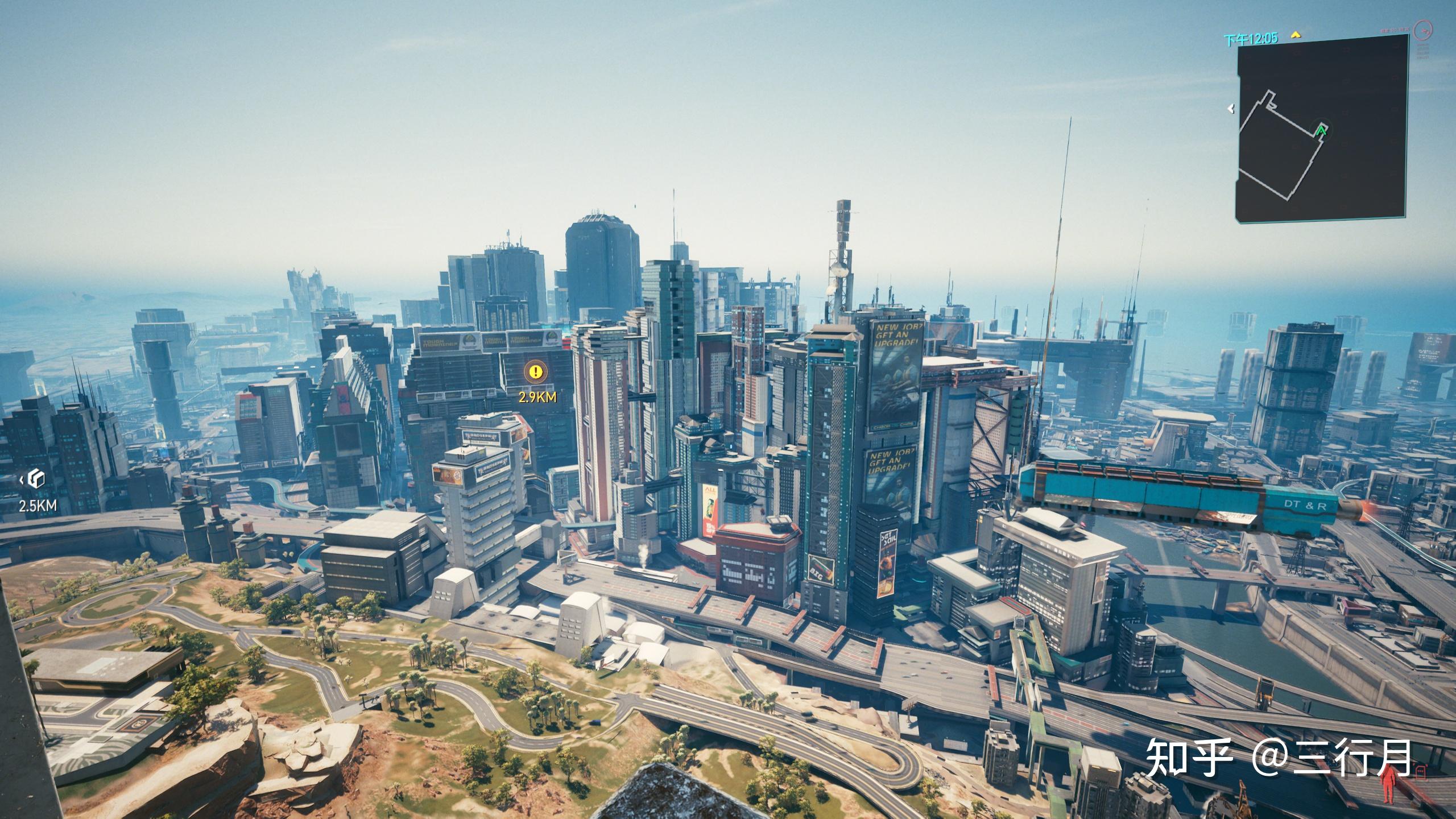简单从公司广场的设计看赛博朋克2077的游戏城市