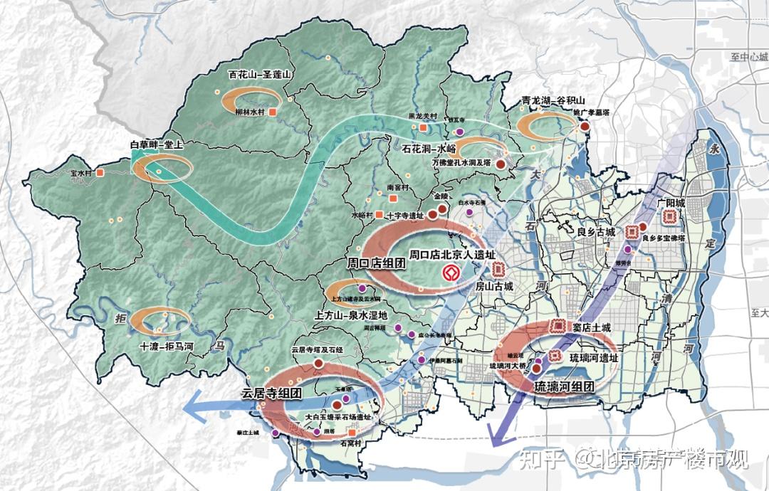 房山区2035年发展规划,发展核心在良乡大学城,看房顺着房山线走准没错