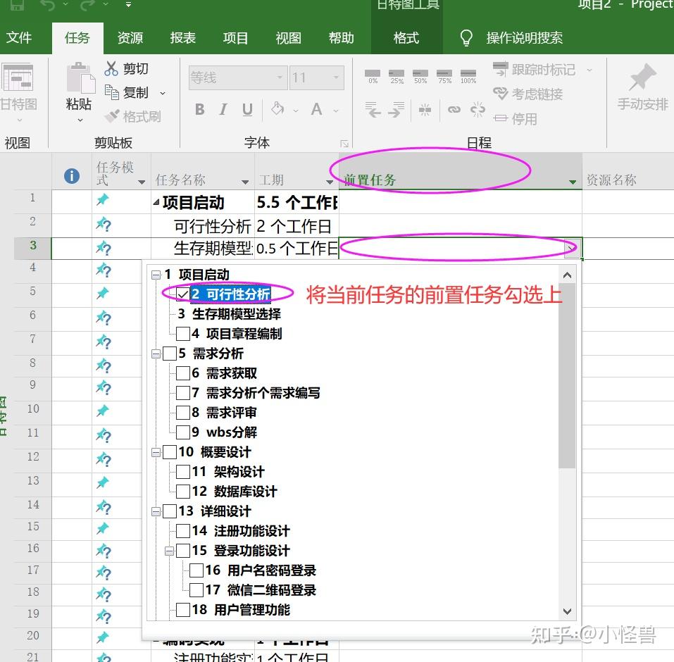 微软Project项目管理软件新手实操指南——项目实例 - 知乎