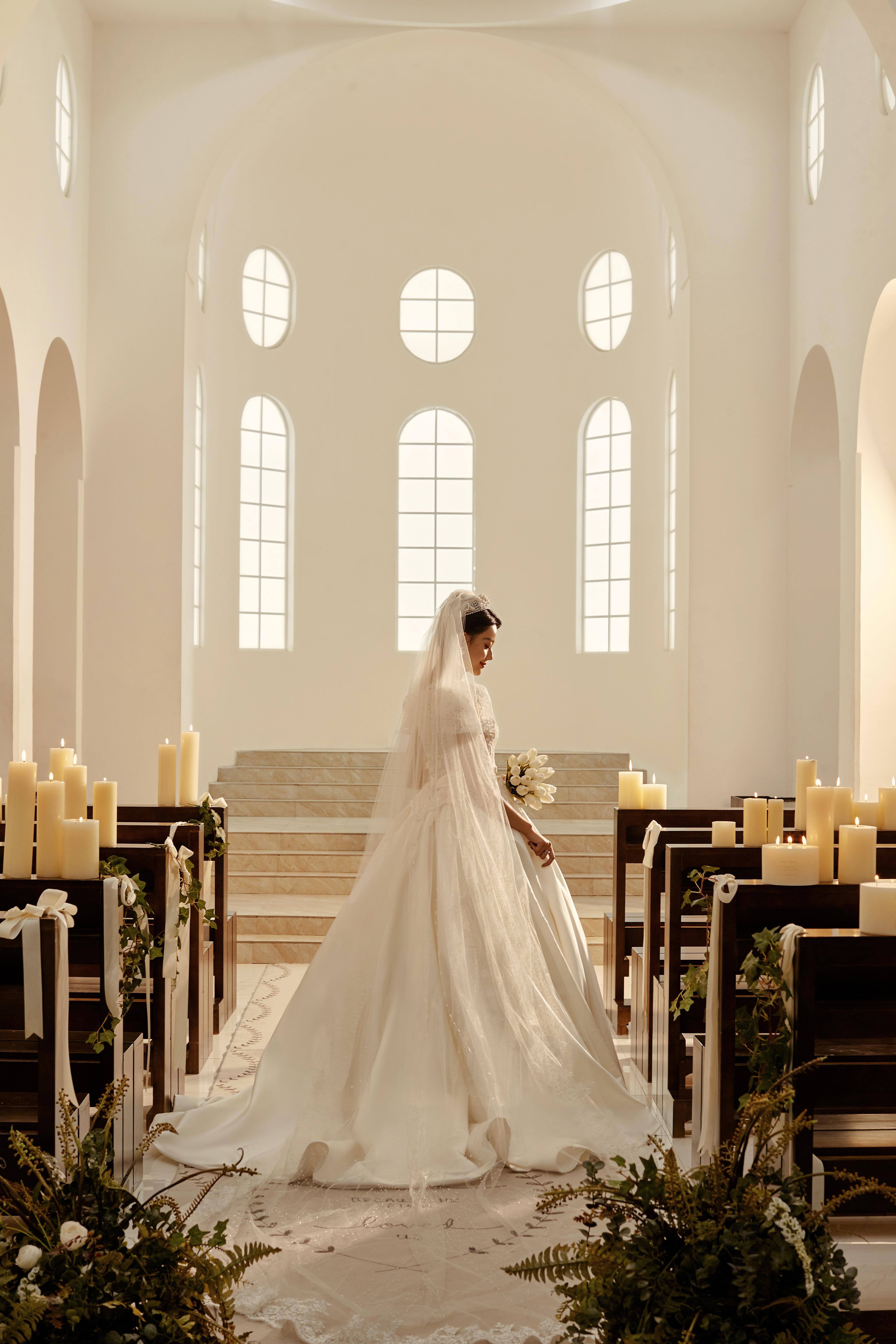 有没有那种让你一看就让你觉得惊艳的婚纱