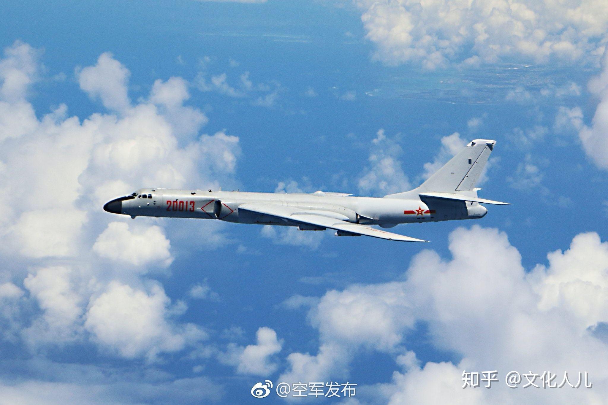 人民空军建军 70 周年 · 轰-6K / 轰-6N - 知乎