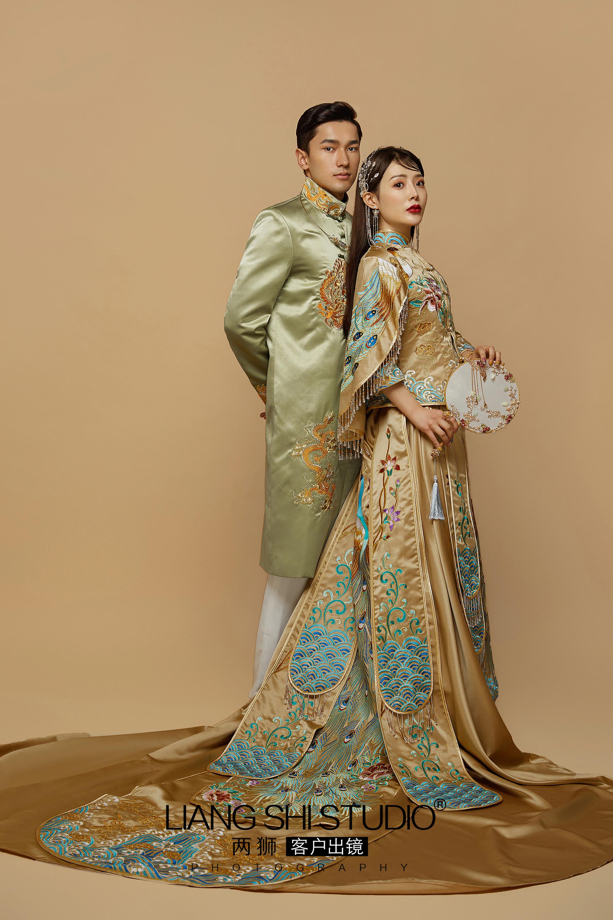 中国古风婚纱图片大全图片