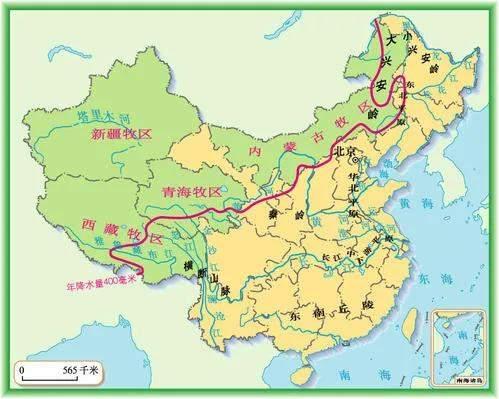 中国四大牧区分布图图片