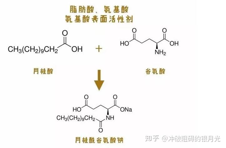 往往是以分表中叫做月桂酰谷氨酸钠,椰油酰基甘氨酸等类似的格式,xxxx