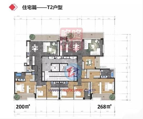 南山深云地铁口,41平-400平住宅即将入市,户型图曝光 - 知乎