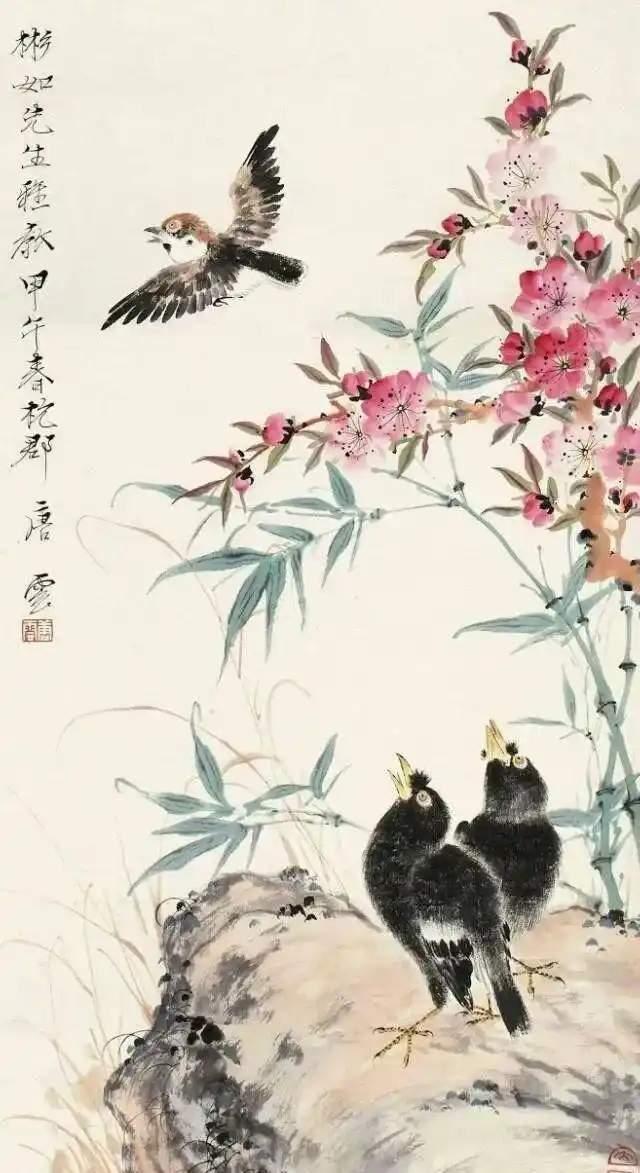 十大名家画桃花,太惊艳了! - 知乎