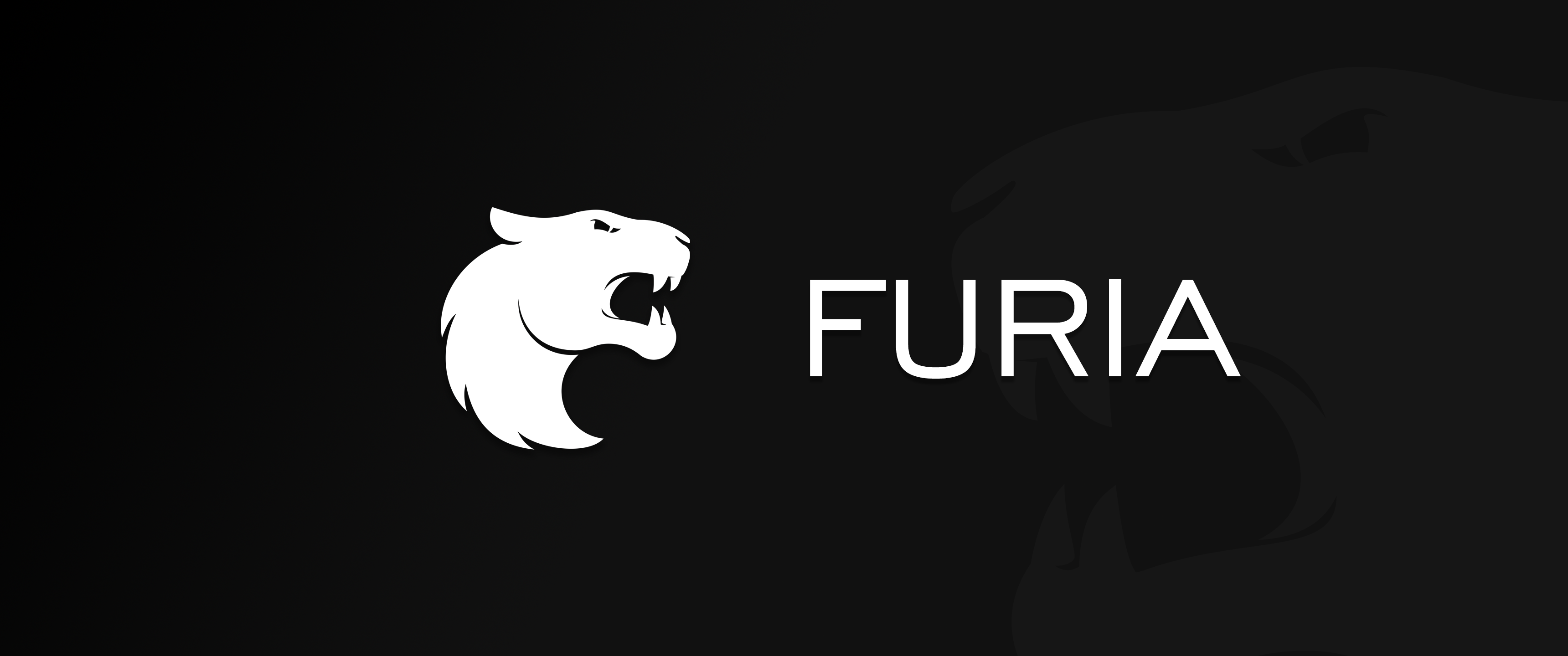 今天分享两张furia战队的简约黑高清壁纸