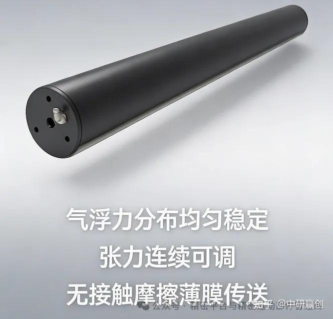 【黑科技】中研赢创气浮辊用微米气膜守护每一片极片、每一层薄膜 - 知乎