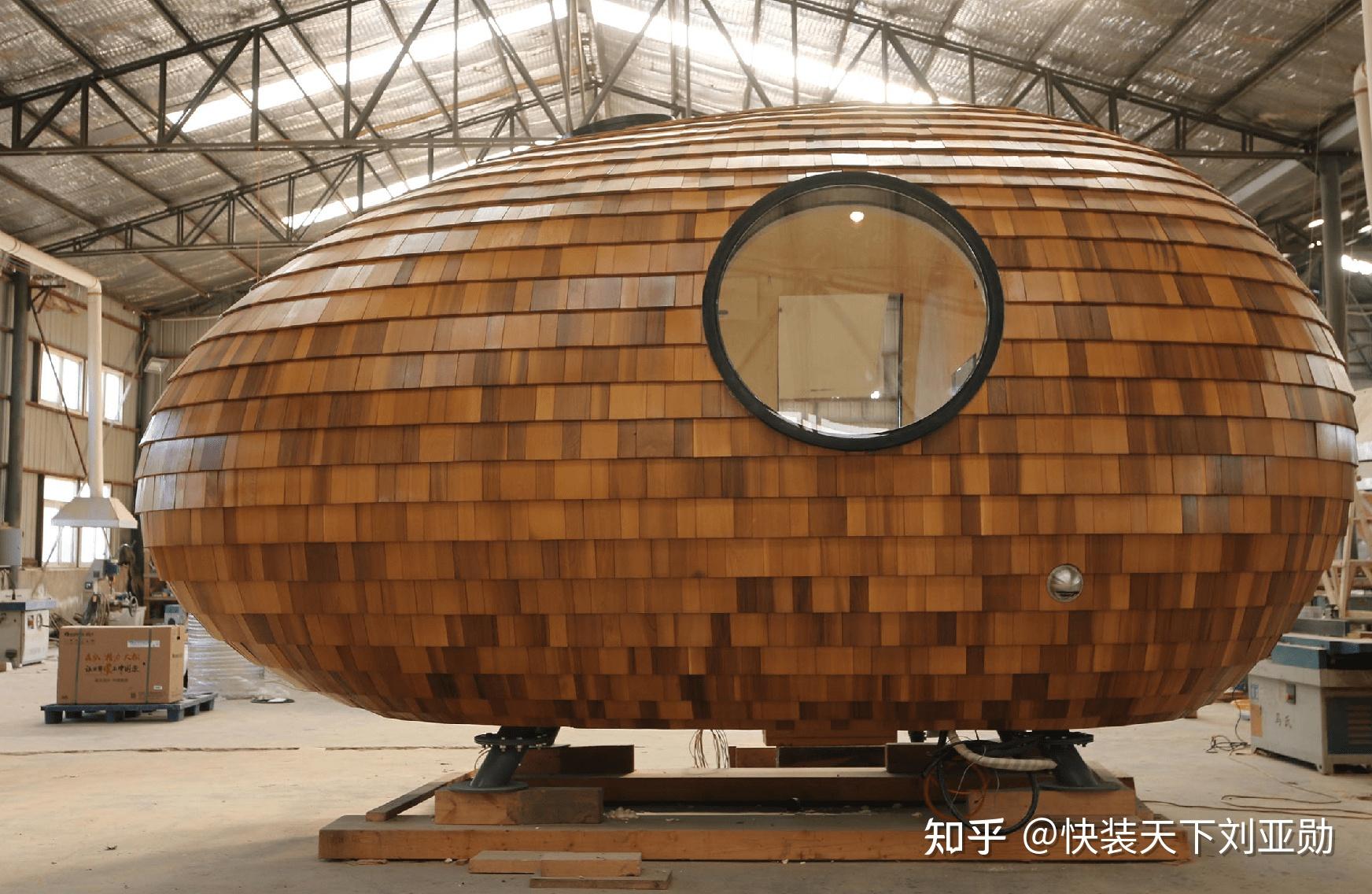 中国生产的装配式建筑“蛋蛋屋”可移动房屋落地日本富士山 - 知乎