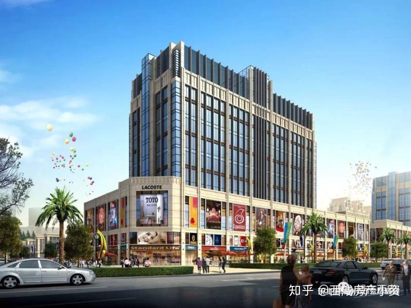 西安华福国际泾河新城cbd内的都会集群