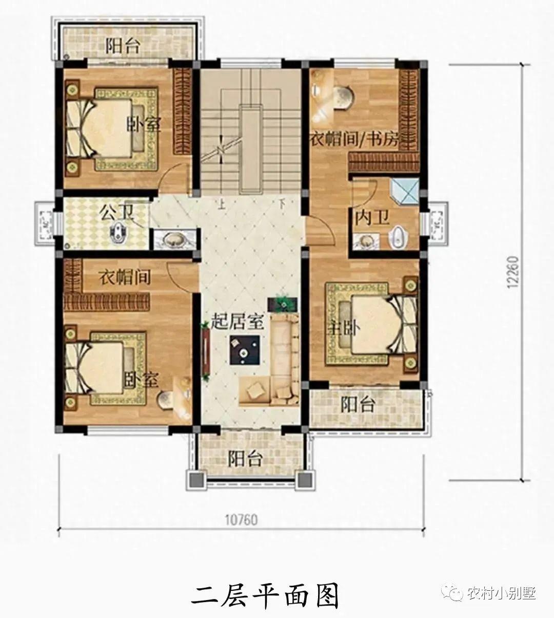 建房子设计图农村10万图片