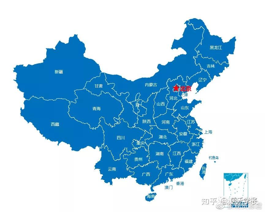 区位素材01丨中国底图素材文本材料