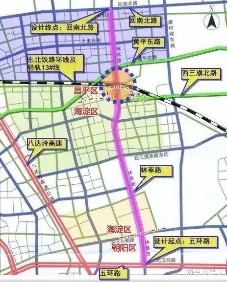 回龍觀鎮,東小口鎮,霍營街道,天通苑北街道,天通苑南街道),轄區總面積