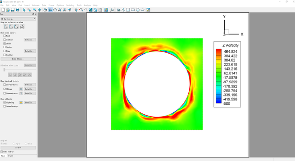 cfdpost妙招做出和tecplot一样的涡量图