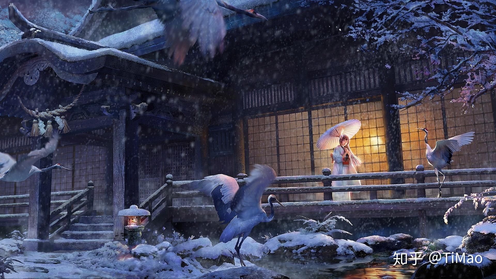 有没有日系动漫街道壁纸