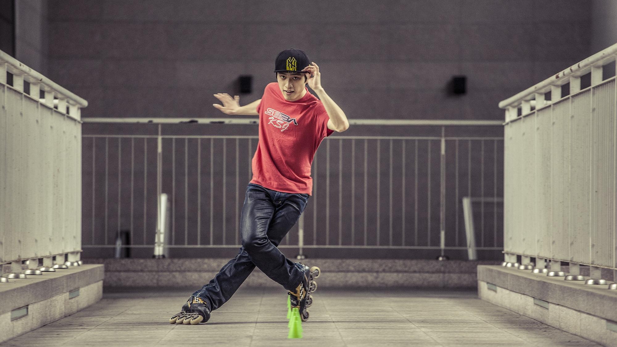 世界轮滑冠军ksj即将入伍参军