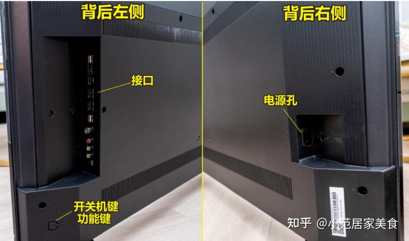 电视电源线在哪个位置图片