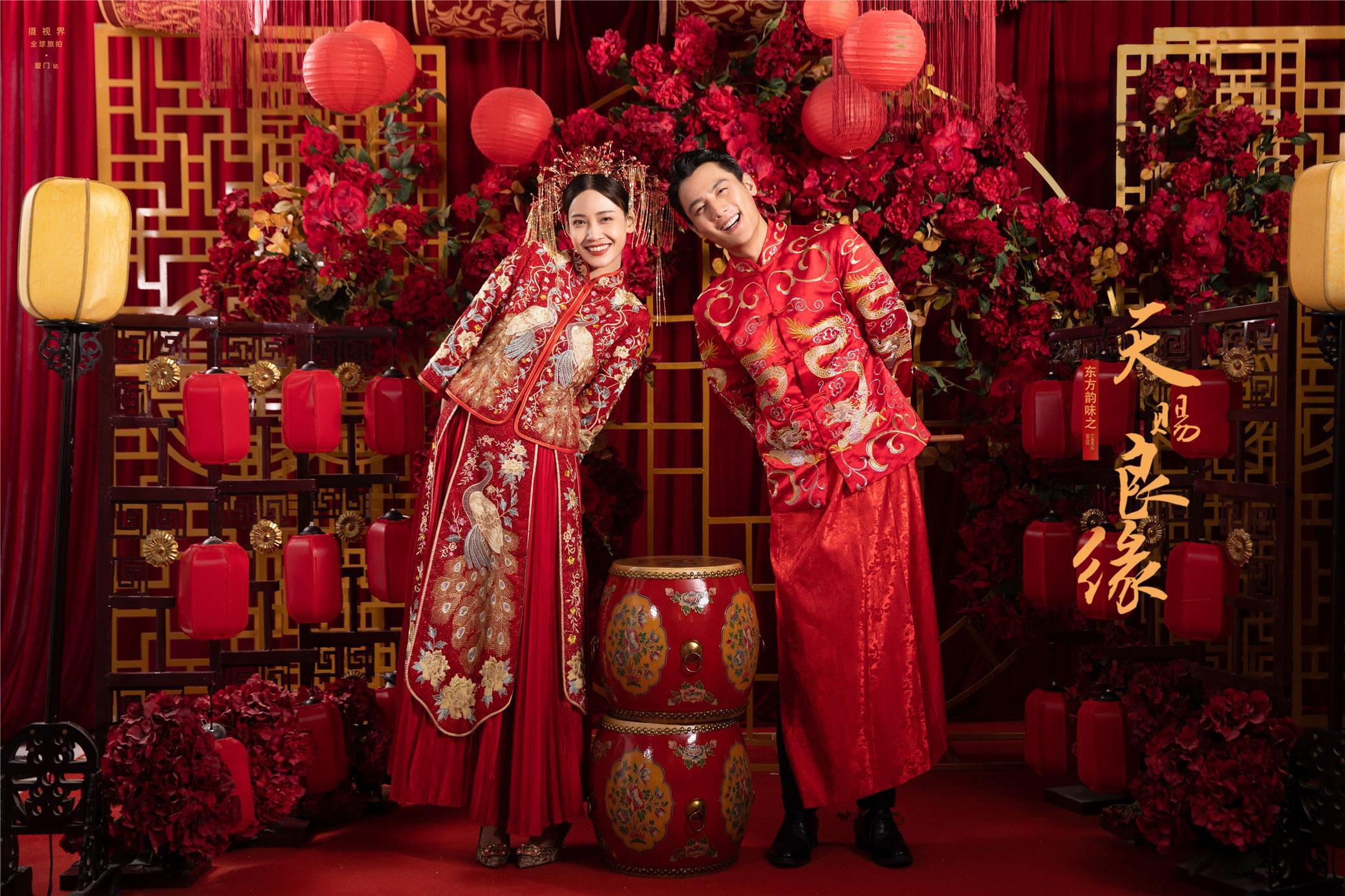 传承·喜嫁|东方新娘必拍的新中式婚纱照
