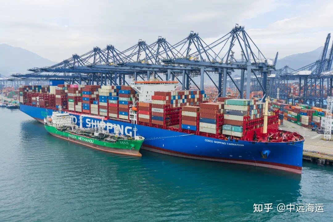 绿色动能注入大湾区！中国船燃携手深圳港实现绿色甲醇燃料加注突破 - 知乎