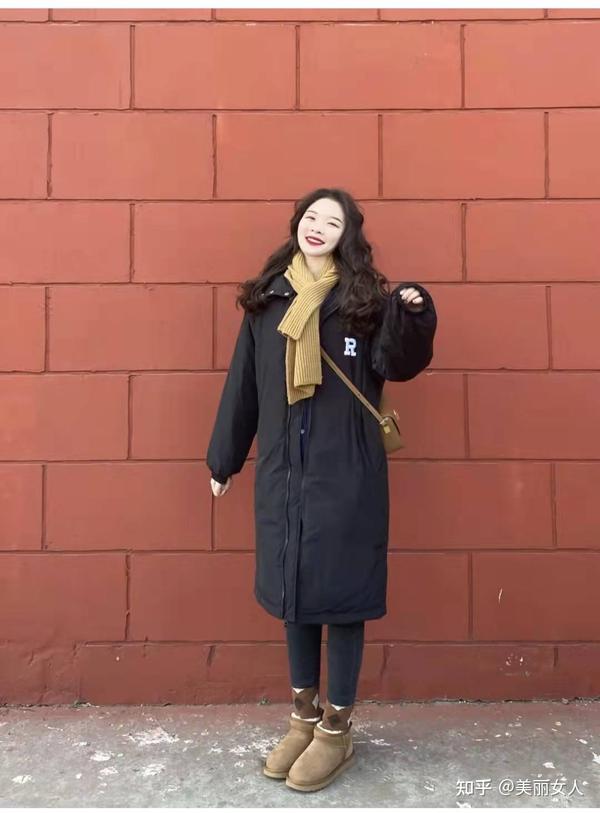 黑色长款羽绒服搭配什么裤子和鞋好看 - 知乎